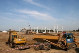 Fabryka Cargotec będzie gotowa w drugim kwartale 2010 roku /fot. SG/ 