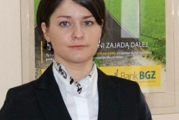 Anna Lupa, dyrektor oddziału Banku BGŻ w Policach 