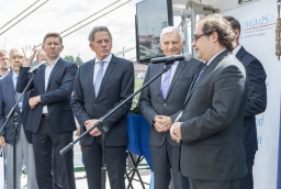 Closing day of 4h International Maritime Congress. The speech of Minister of Maritime Economy Marek Gróbarczyk   /fot.: ak / 