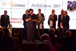 Perły Biznesu 2015 - Gala wręczenia nagród gospodarczych magazynu Świat Biznesu  /fot.: Michał Abkowicz / 