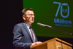 Zbigniew Wielgosz, prezes GBS Banku  /fot.: mab / 
