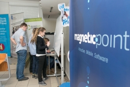Magnetic Point było jedną z firm, które wsparły konkurs Kodować Każdy Może  /fot.: SG / 