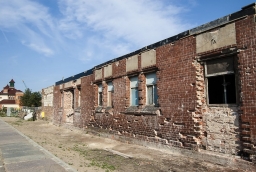 Two buildings of the former city slaughterhouse are being renovated by NBQ  /fot.: AK / 