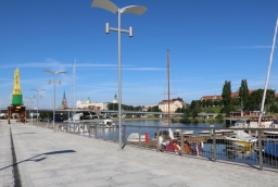Wyremontowane nabrzeże Starówka  /fot.: mat. UM Sczecin / 