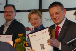 Dariusz Kunikowski (Restauracja Zamkowa), Magdalena Kotnis (ZARR), Mirosław Sobczyk (Zapol)  /fot.: mab / 