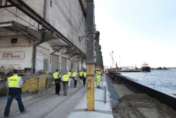 Prace w szczecińskim porcie 