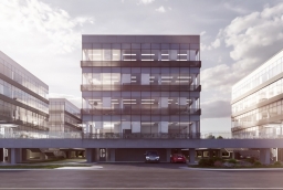 W kompleksie czterech budynków Szczecin Business Plaza będzie 11,1 tys. m kw. powierzchni najmu najwyższej klasy A  /fot.: mat. inwestora / 