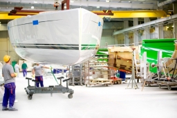 Budowa łodzi w TTS trwa mniej więcej cztery dni  /fot.: TTS / 