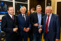 Rotarianie (od lewej): Leszek Zdawski, Wiesław Paczkowski, Janusz Teresiak, Roman Rogoziński  /fot.: Mariusz Najmowicz / 