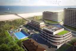 Zdrojowa Invest buduje w Świnoujściu Baltic Park Molo, którego częścią będzie hotel Radisson Blu  /fot.: mat. inwestora / 