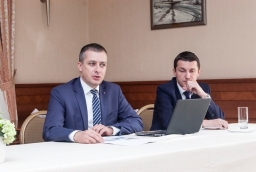 Grzegorz Sorn, Director in Charge of Economics in OT Logistics i Dominik Bielawski, Domay Consulting - in the meeting of FINEXA CFO Association  /fot.: AK / 