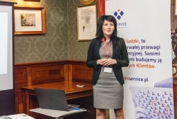 Marta Tymoszuk-Lewandowska during the meeting of Finexa Association of Finance Directors memebers on 7th October  /fot.: ak / 