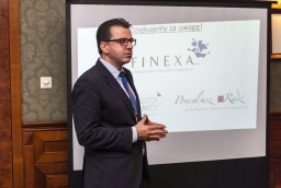 Sebastian Goschorski during the meeting of Finexa Association of Finance Directors memebers on 7th October  /fot.: ak / 