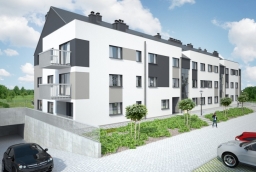 Na Osiedle Sympatyczne w Warzymicach złożą się dwa budynki po 23 mieszkania. Inwestycję realizuje spółka Master House  /fot.: Master House / 