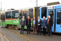 Silvio Moritz (ICU), Siegmund Basler (Association of Entrepreneurs Uckermark), Ernst Volkhardt (NaturThermeTemplin), Hendrik Sommer (Mayor Prenzlau), Pieter Wolters (Q-Regio), Dr. Stephan Diller (Dominican Monastery Prenzlau)  /fot.: Michał Abkowicz / 