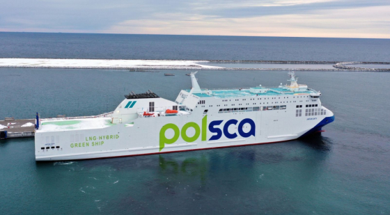 Jantar Unity zadomowił się na trasie do Trelleborga