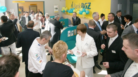 Otwarcie Oddziału Banku BGŻ w Szczecinie 