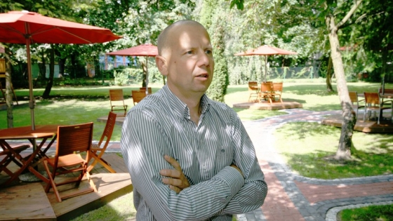 Tomasz Leźnicki zaprasza na ogród Willi Ogrody /fot. SG/ 