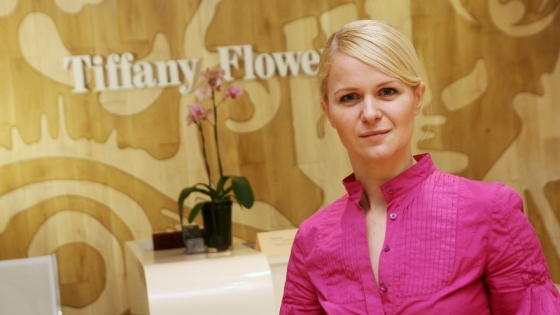 Agnieszka Jaworska, właścicielka Tiffany Flowers and Cafe /fot. mab/ 