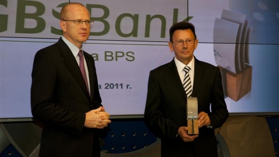 L. Sobolewski, prezes GPW i Z. Wielgosz, prezes GBS Banku (Fot. GBS Bank/Łukasz Wasilczuk 