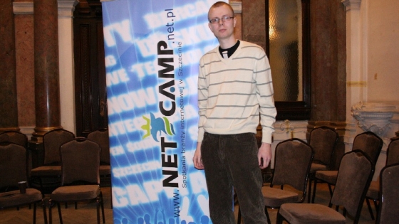 Maciej Jankowski - Netcamp /fot. ŁP/ 