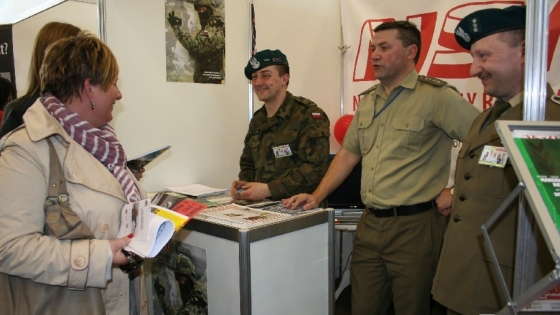 Także panie interesowała służba w polskiej armii  /fot.: ŁP / 
