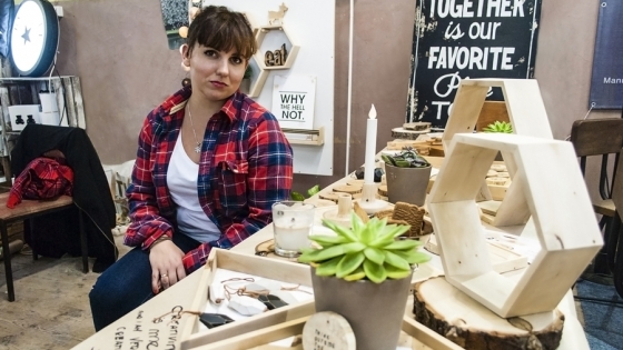 Ana Pryć-Futkowska exhibited at the OFF 
marina Design Days /fot.: ak / 