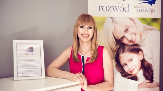Anna Grydziuszko – główna koordynatorka w Centrum Rozwodowym Kobieta i Rozwód w Szczecinie 