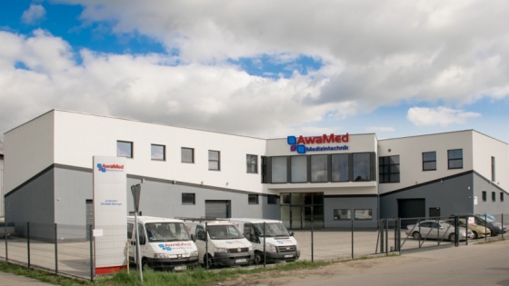 Nowa siedziba AwaMed Medizintechnik w Mierzynie 