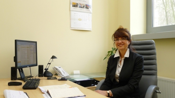 Hanna
Pietruszczak, dyrektor Oddziału
Operacyjnego Banku BGŻ
w Szczecinie 