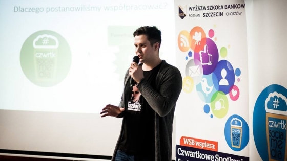 Kacper Skoczylas, organizator Czwartków Social Media /fot.: mat. prasowe / 