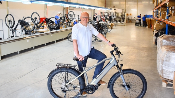Grzegorz Bargielski: W Geobike MFC i Geovelo łączymy produkcję rowerów elektrycznych z branżą roweru miejskiego.   