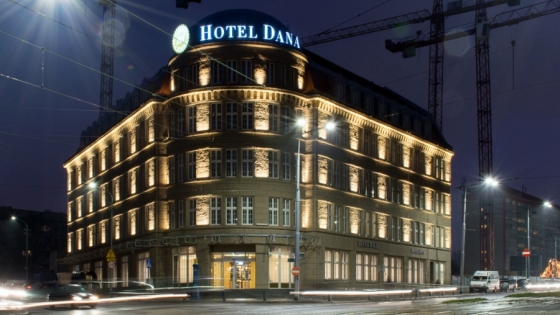 Hotel Dana utworzono w budynku z początku XX wieku, jednym z symboli Szczecina /fot.: mab / 
