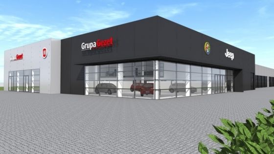 The Gezet Group’s garage in Hakena roundabout will be selling Fiat and Alfa Romeo cars  /fot.: press materials / 