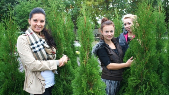 Green Touch team with Joanna Gradek (left) /fot.: ŁP / 