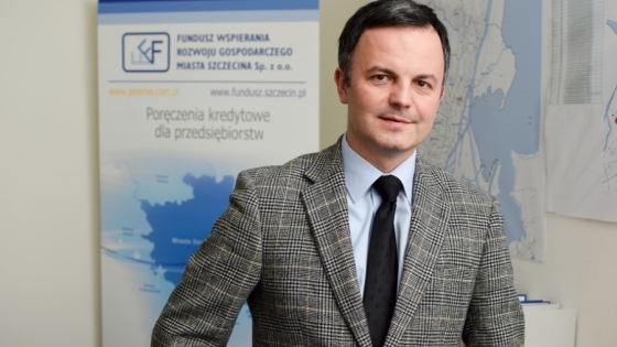 Marek Kubik, prezes zarządu Funduszu Wspierania Rozwoju Gospodarczego Miasta Szczecina 