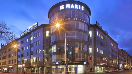Centrum Biurowe Maris u zbiegu ulic. Hołdu Pruskiego i Małopolskiej /fot.: Mat. Archiwum Centrum Biurowego Maris / 