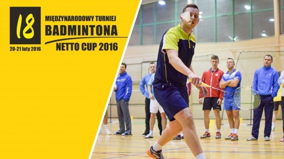 Patryk Szymoniak, the winner of Netto Cup 2015 in mens singles category /fot.: mab / 
