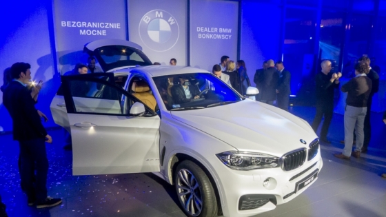 Prezentacja nowego BMW X6 w salonie firmy Bońkowscy /fot.: mab / 