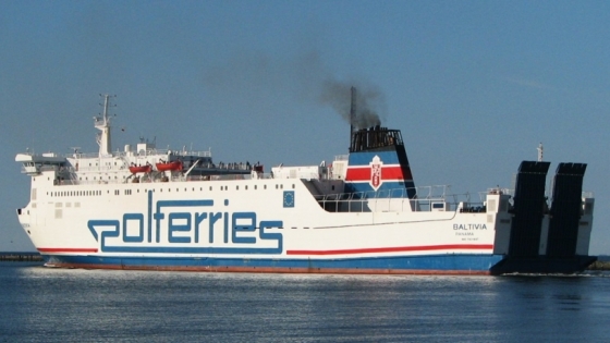 The Baltivia ferry of Polferries ferry lines /fot.: archive / 