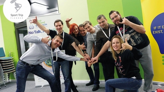 Authors of Sport Trip Planner – winners of the second edition of Startup Weekend /fot.: press release / 