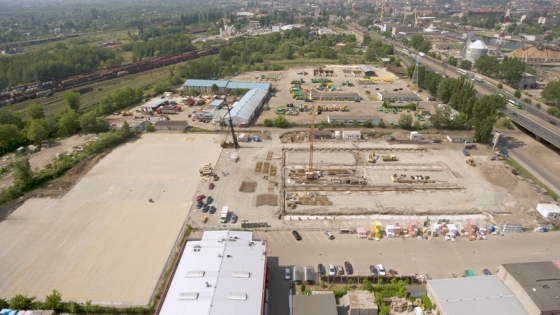Construction company Usługi Ogólnobudowlane Bobrowski is building a warehouse form Gryf Stevedoring at Gdańska street in Szczecin  /fot.: bobrowskisk.pl / 