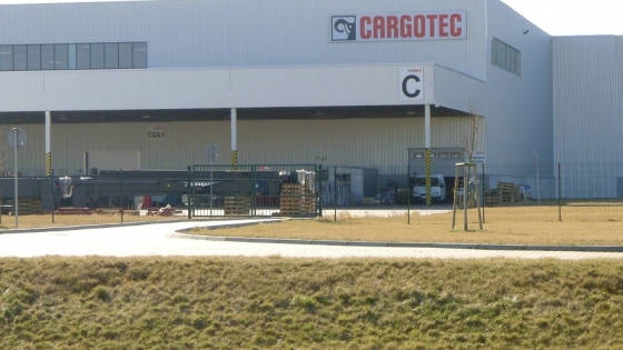 Obok fabryki Cargotec w Stargardzie stanęła w tym roku hala produkcyjna Hiab /fot.: mab / 