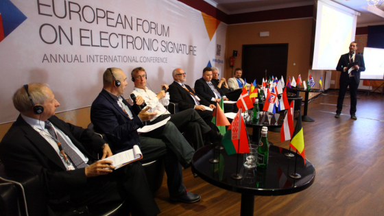 Debata panelowa podczas poprzedniej edycjii Europejskiego Forum Podpisu Elektronicznego /fot.: mat. prasowe / 