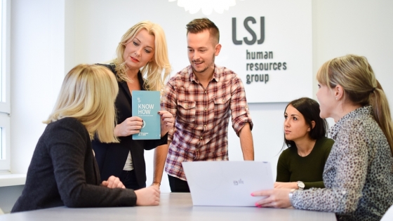 The team of LSJ HR Group /fot.: mab / 