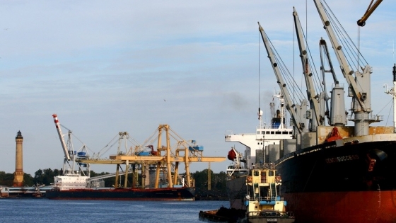 Świnoujście bulk cargo trading port owned by OT Logistics Capital Group /fot.: archives / 