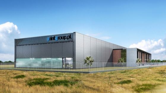 The Print Group production hall will occupy 5,000 sq. m. /fot.: Print Group / 