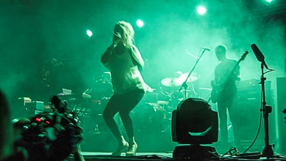 Selah Sue podczas koncertu w Azoty Arena /fot.: AK / 
